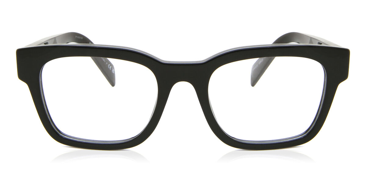 Image of Prada PR A10V 16K1O1 Gafas Recetadas para Hombre Negras ESP