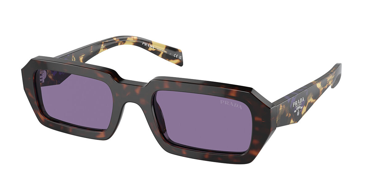 Image of Prada PR A12S 17N50B Óculos de Sol Tortoiseshell Feminino BRLPT