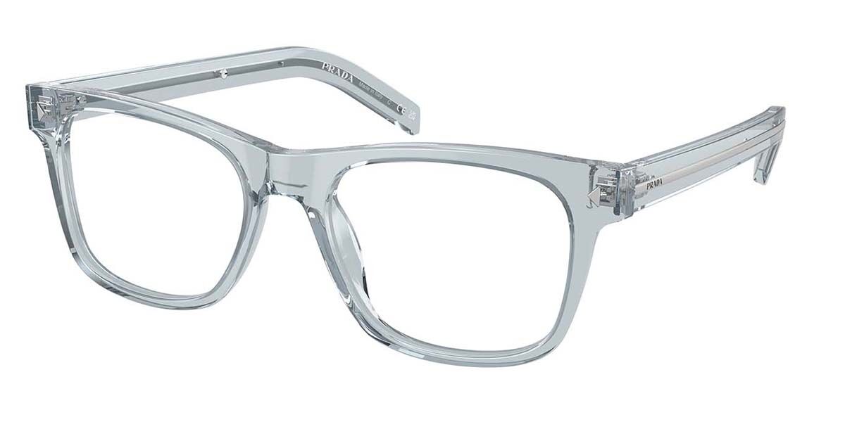 Image of Prada PR A13V 19T1O1 Óculos de Grau Azuis Masculino BRLPT