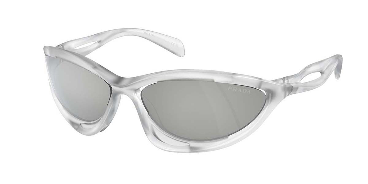 Image of Prada PR A23S 14V60H Óculos de Sol Transparentes Feminino BRLPT