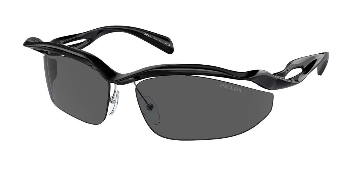 Image of Prada PR A25S 1AB5S0 71 Lunettes De Soleil Femme Noires FR