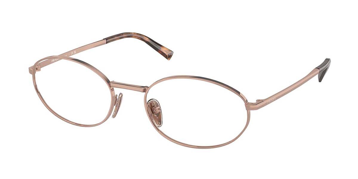 Image of Prada PR A57V ZVF1O1 Gafas Recetadas para Mujer Dorados ESP