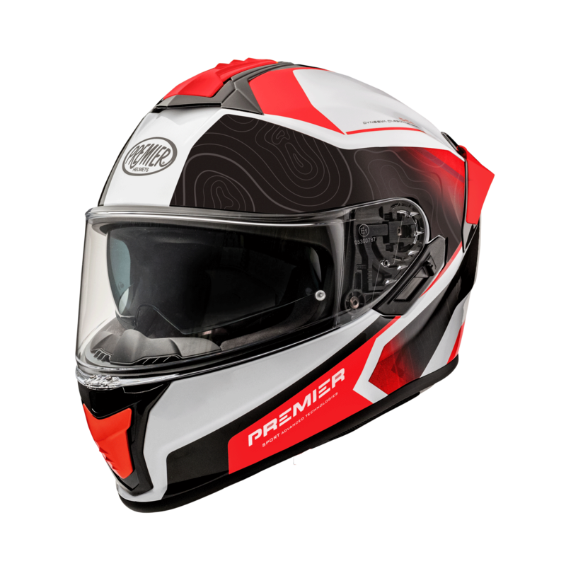 Image of Premier Evoluzione Dk 2 Bm Full Face Helmet Size 2XL ID 8051739975406