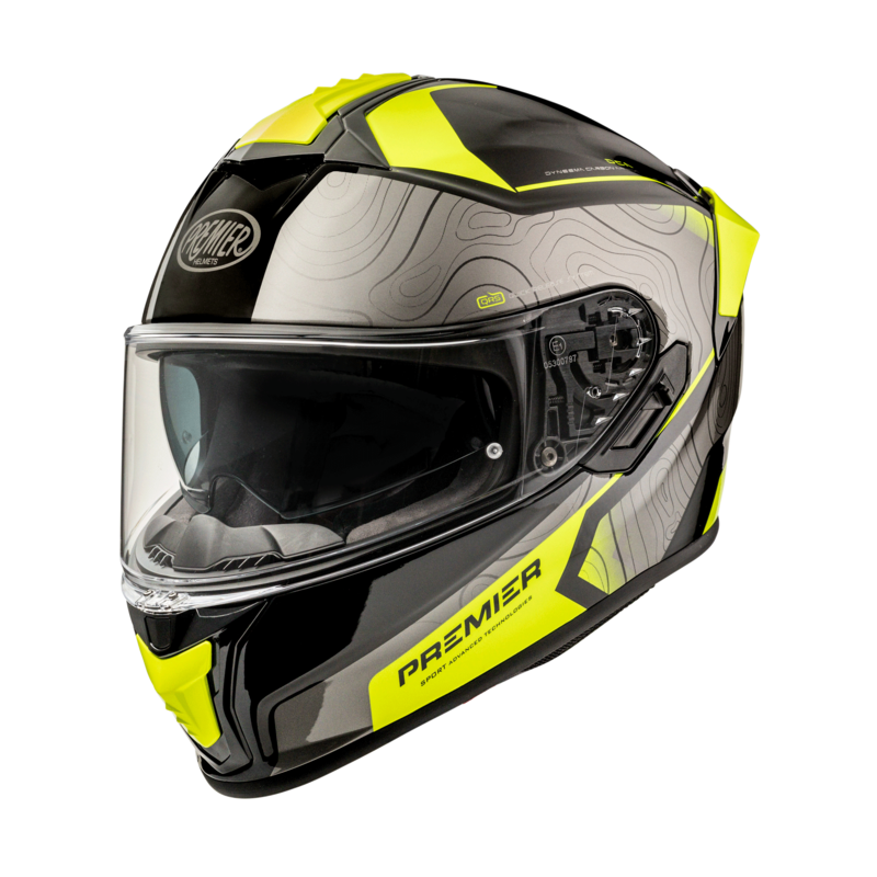 Image of Premier Evoluzione Dk Y Full Face Helmet Size S ID 8051739975499