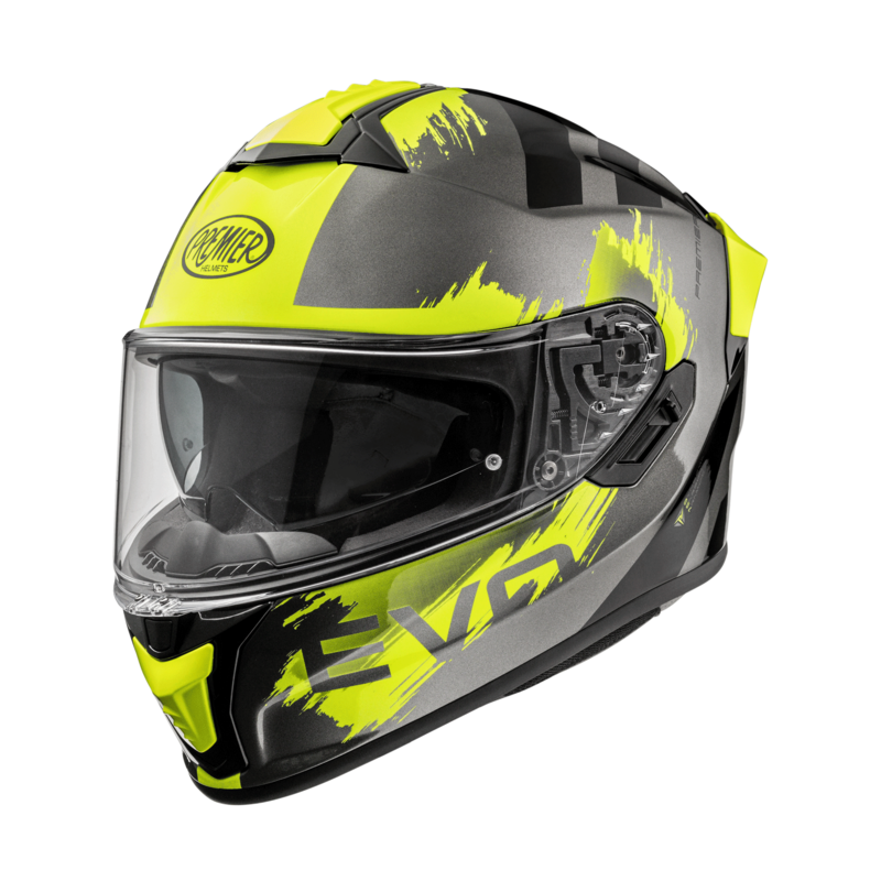 Image of Premier Evoluzione T0 Y 17 Full Face Helmet Size 2XL ID 8051739975826