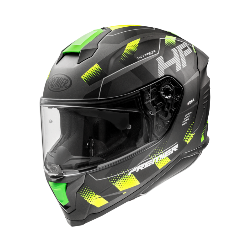 Image of Premier Hyper Hp6 Bm Full Face Helmet Size L ID 8051739973150