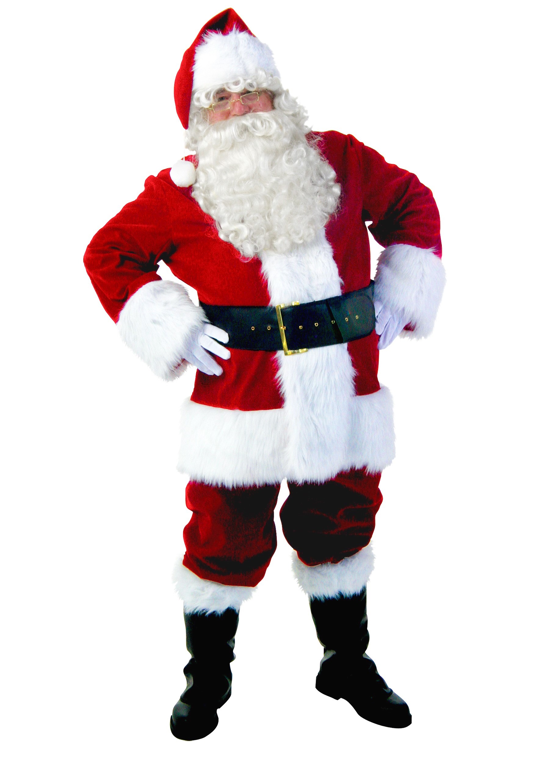 Image of Premiere Santa Suit Costume for Adults ID FUN2048AD-L