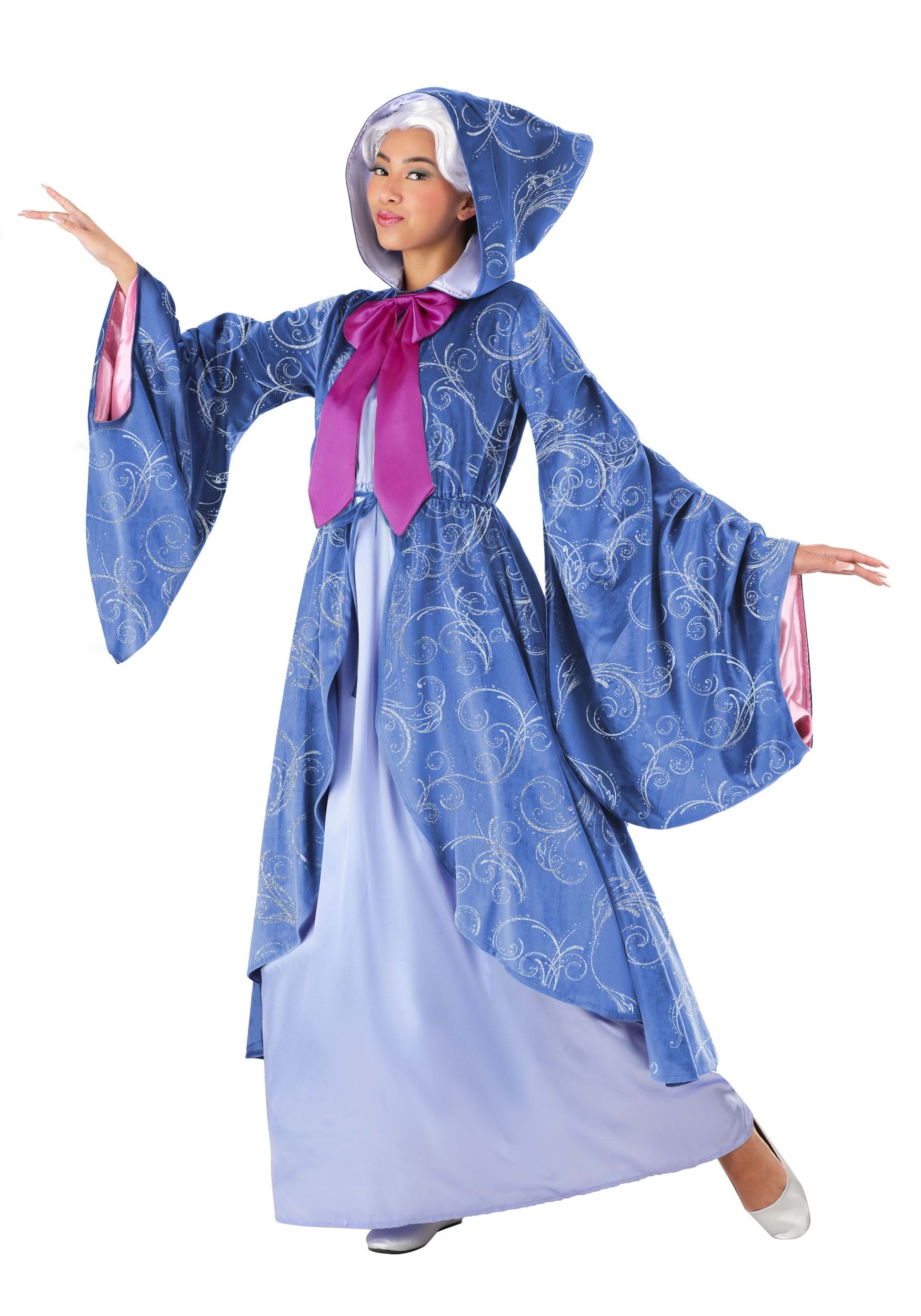 Image of Premium Adult Fairy Godmother Costume ID FUN3313AD-L