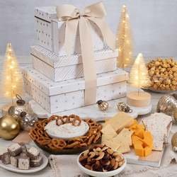 Image of Premium Cheese and Cracker Gift Tower