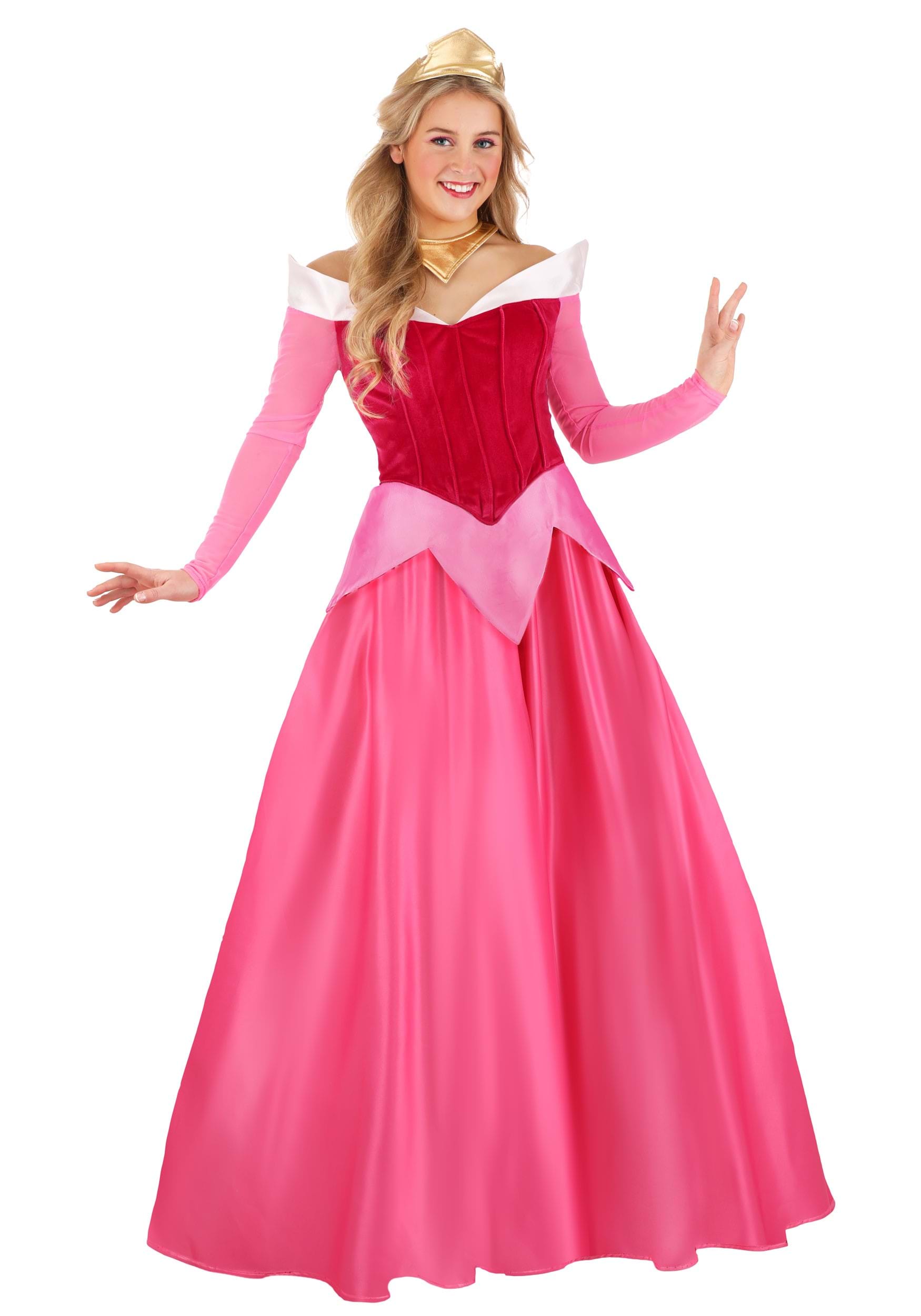 Image of Premium Disney Sleeping Beauty Aurora Costume for Women ID FUN4782AD-L