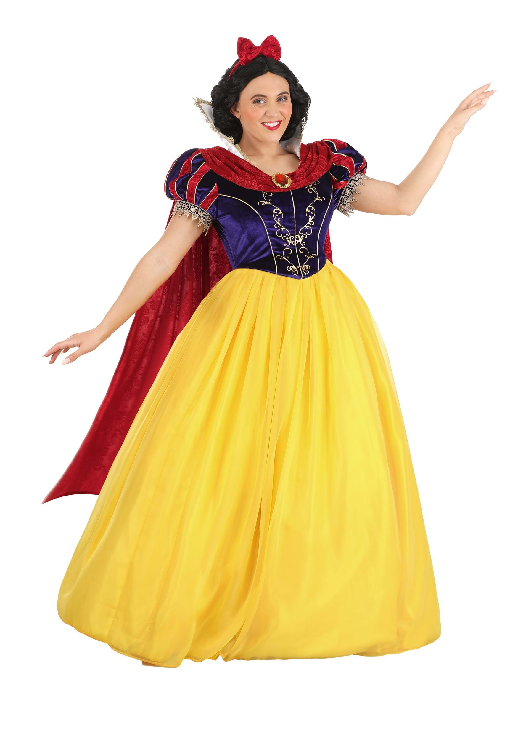 Image of Premium Disney Snow White Women's Costume | Disney Costumes ID FUN3381AD-S