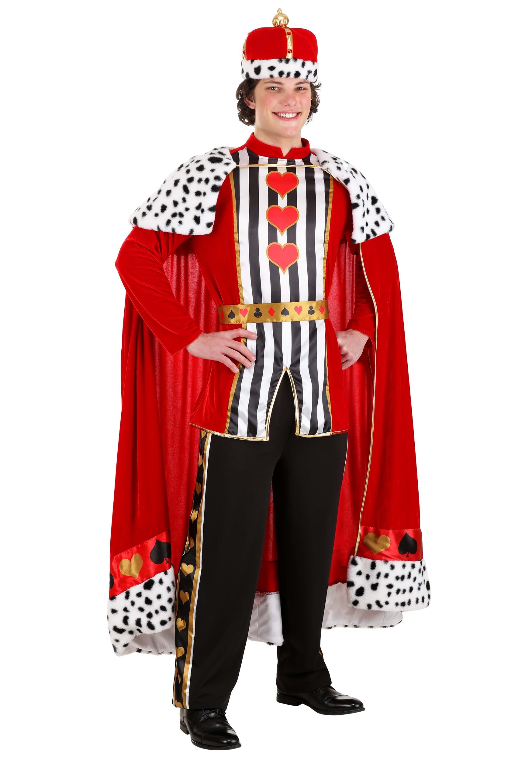 Image of Premium King of Hearts Costume for Adults ID FUN3840AD-L