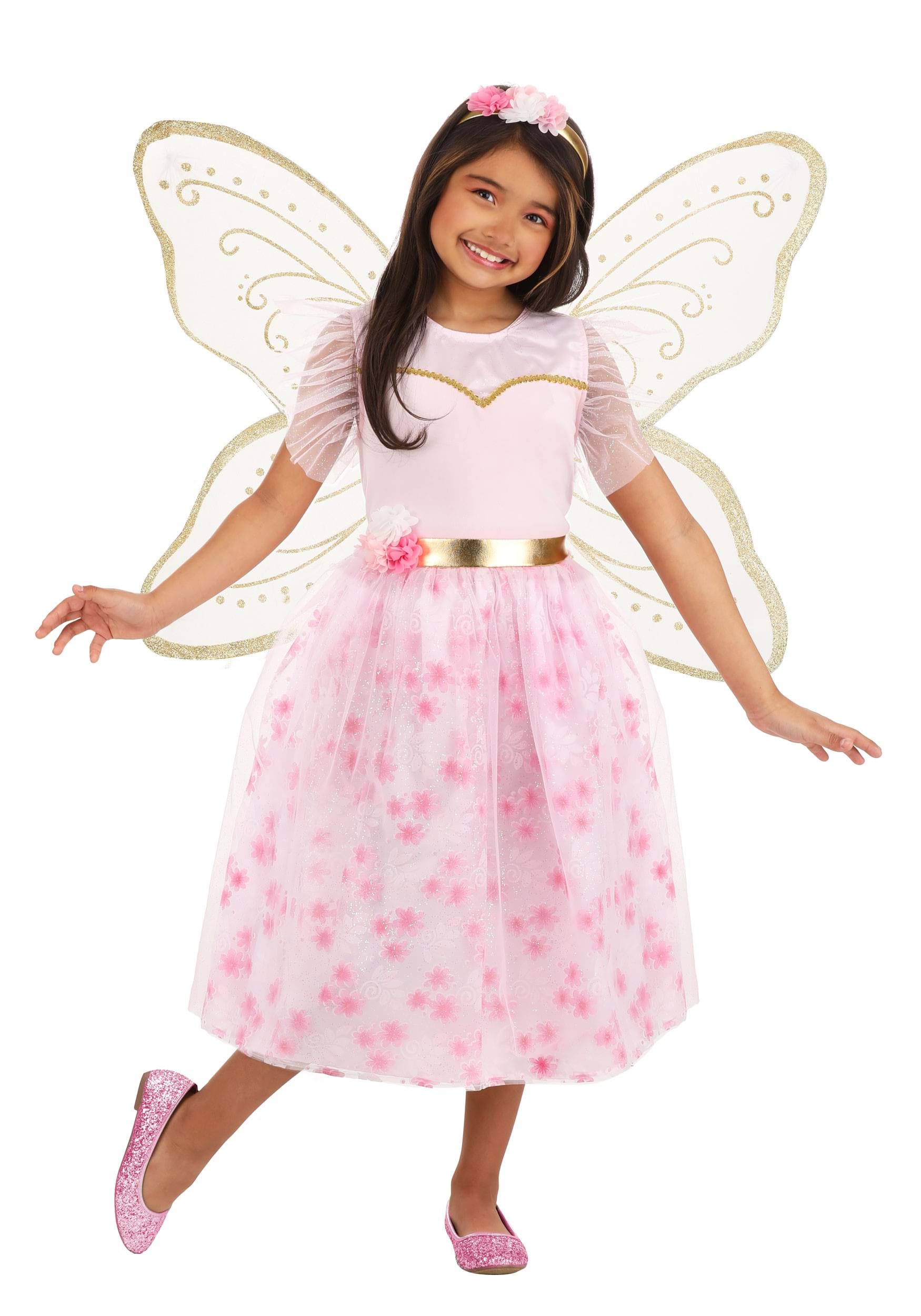 Image of Premium Pink Fairy Kid's Costume ID FUN3969CH-XL