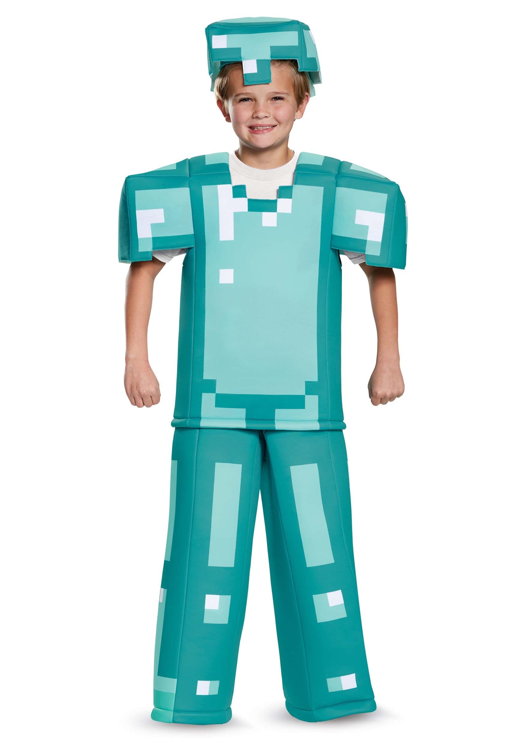 Image of Prestige Minecraft Armor Costume for Kids ID DI65674-10/12