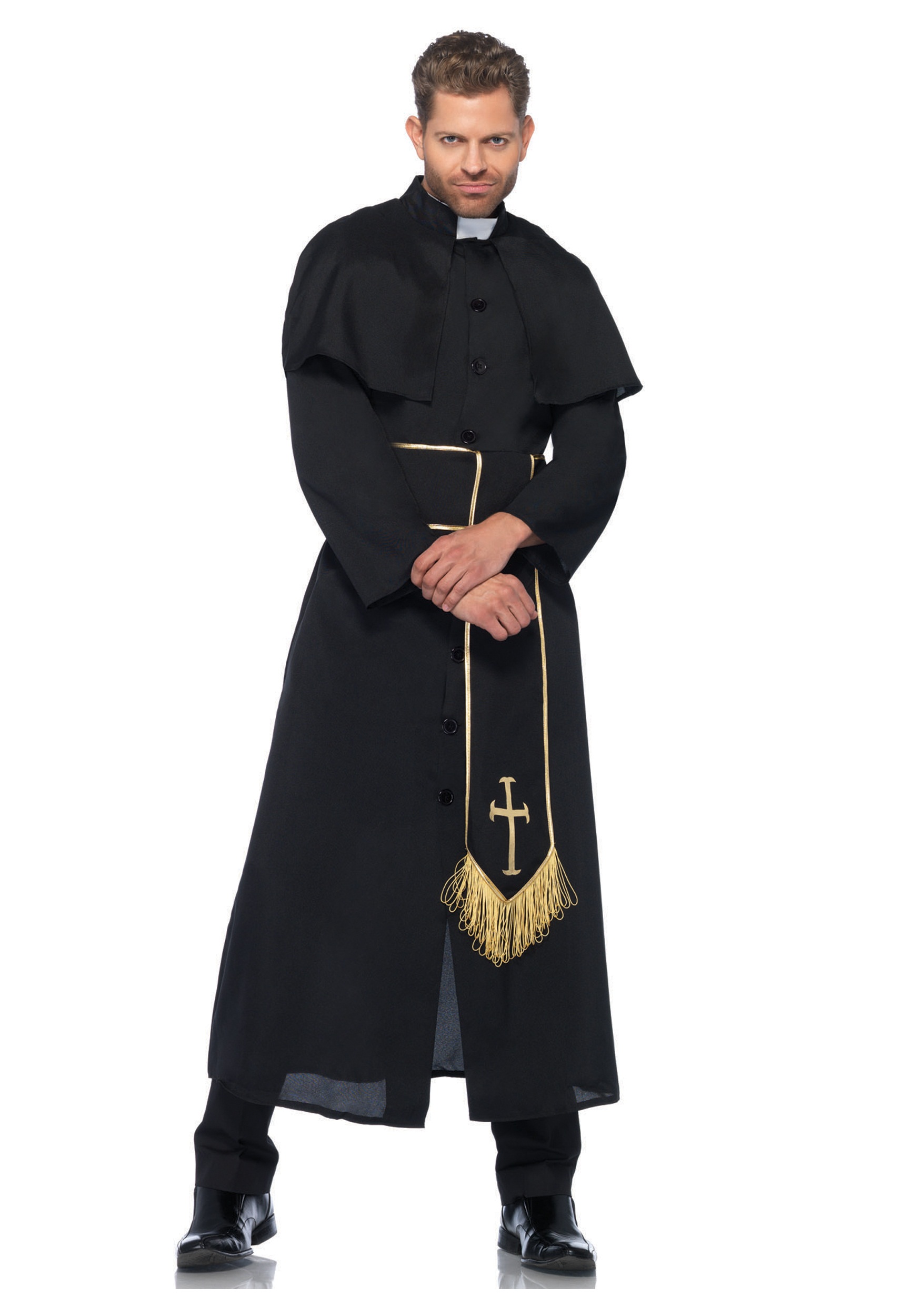 Image of Priest Adult Men's Costume ID LE85334-M/L
