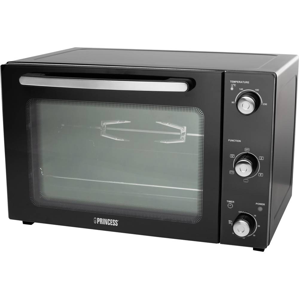 Image of Princess 0111275601001 Mini oven with manual temperature settings Timer fuction with convection corded 45 l