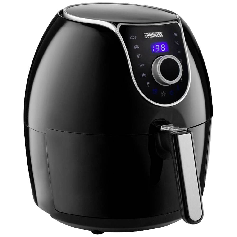 Image of Princess 0118205501001 Airfryer 1700 W Non-stick coating with display Timer fuction Black