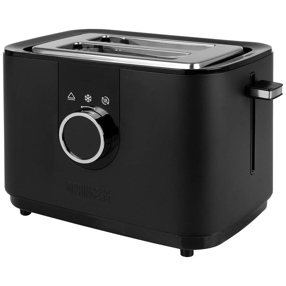 Image of Princess 142360 Toaster with home baking attachment Black