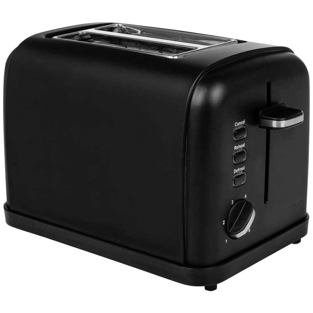Image of Princess 142396 Toaster with home baking attachment Black