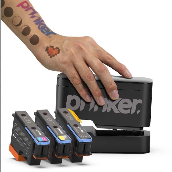 Image of Prinker Smart tiskárna na tetování Prinker S Color Set RO ID 512624