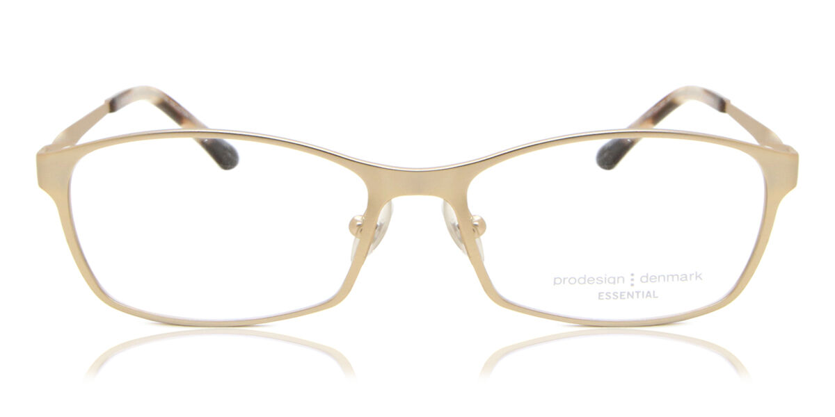 Image of Prodesign 3129 Essential 2021 Óculos de Grau Dourados Masculino BRLPT