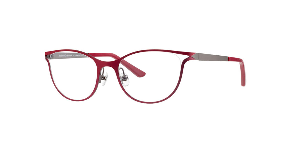 Image of Prodesign Essential 3149 4021 Óculos de Grau Vermelhos Feminino BRLPT