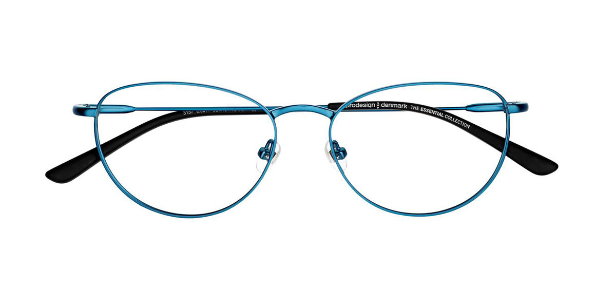 Image of Prodesign Essential 3157 9011 Óculos de Grau Azuis Feminino PRT