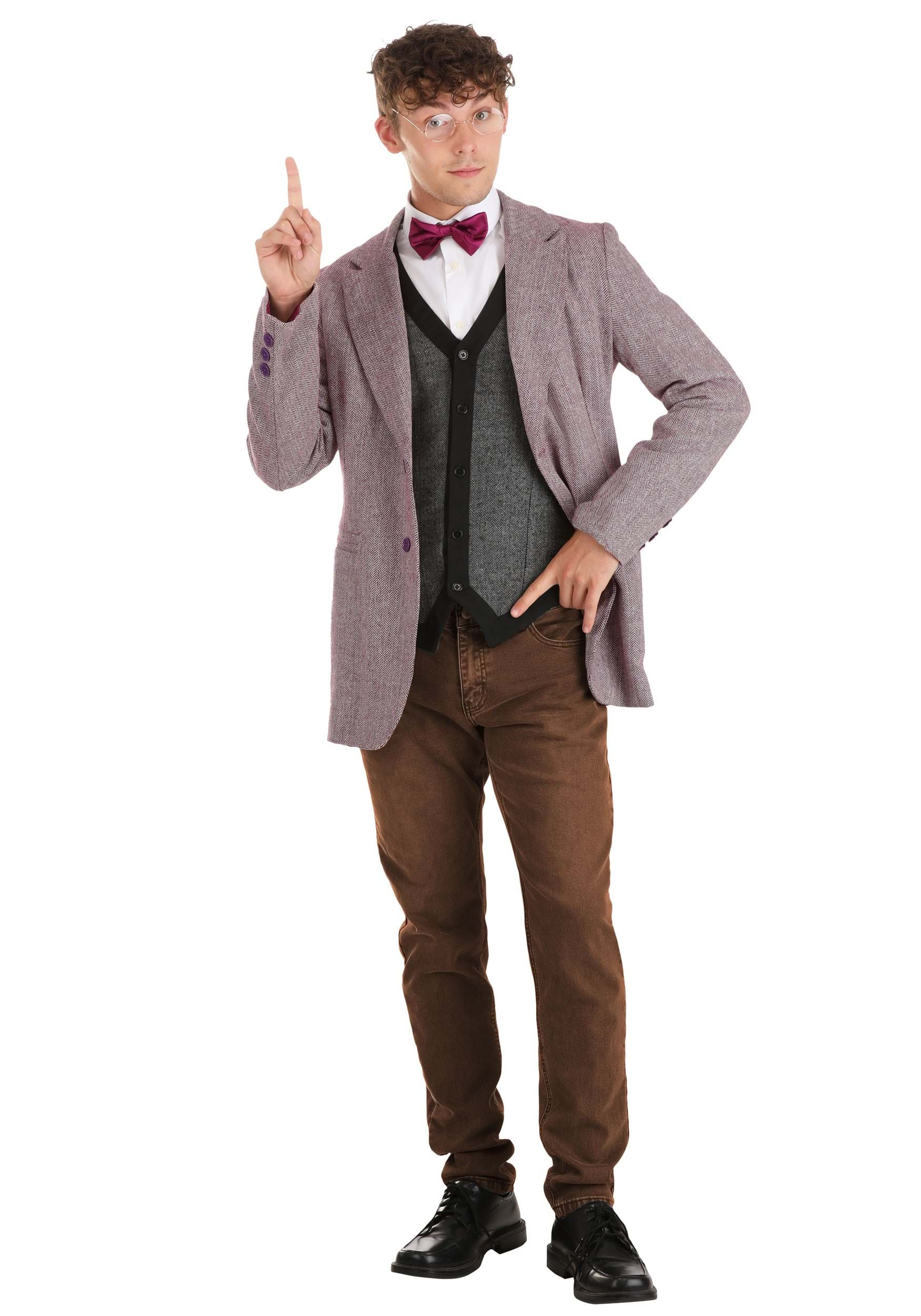 Image of Professor Plum Adult Clue Costume ID FUN2183AD-L