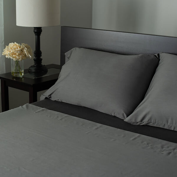 Image of Protect-A-Bed® Charcoal Infused Sheet Set Split California King | Pacific Coast Feather