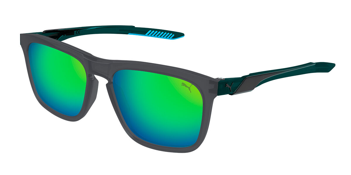 Image of Puma PU0376S Polarized 003 Óculos de Sol Cinzas Masculino PRT