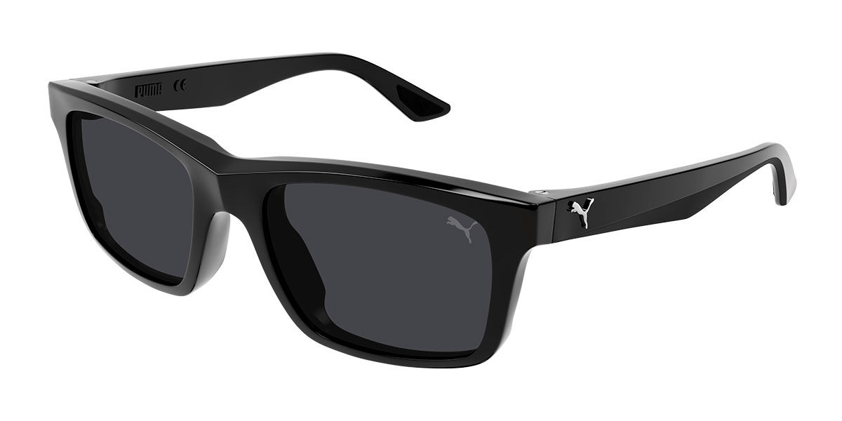 Image of Puma PU0402S 001 55 Lunettes De Soleil Homme Noires FR