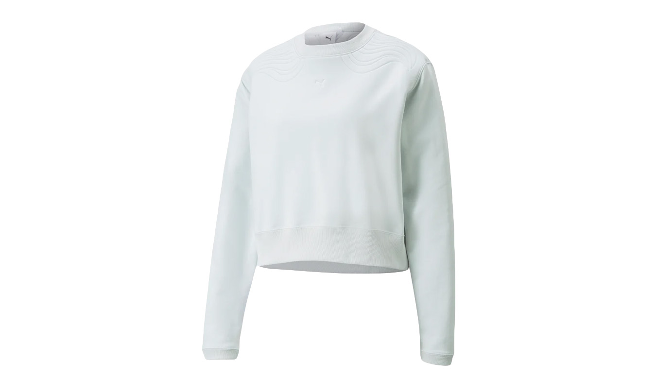 Image of Puma Snow Tiger Boxy Crew Neck Women's Sweater CZ