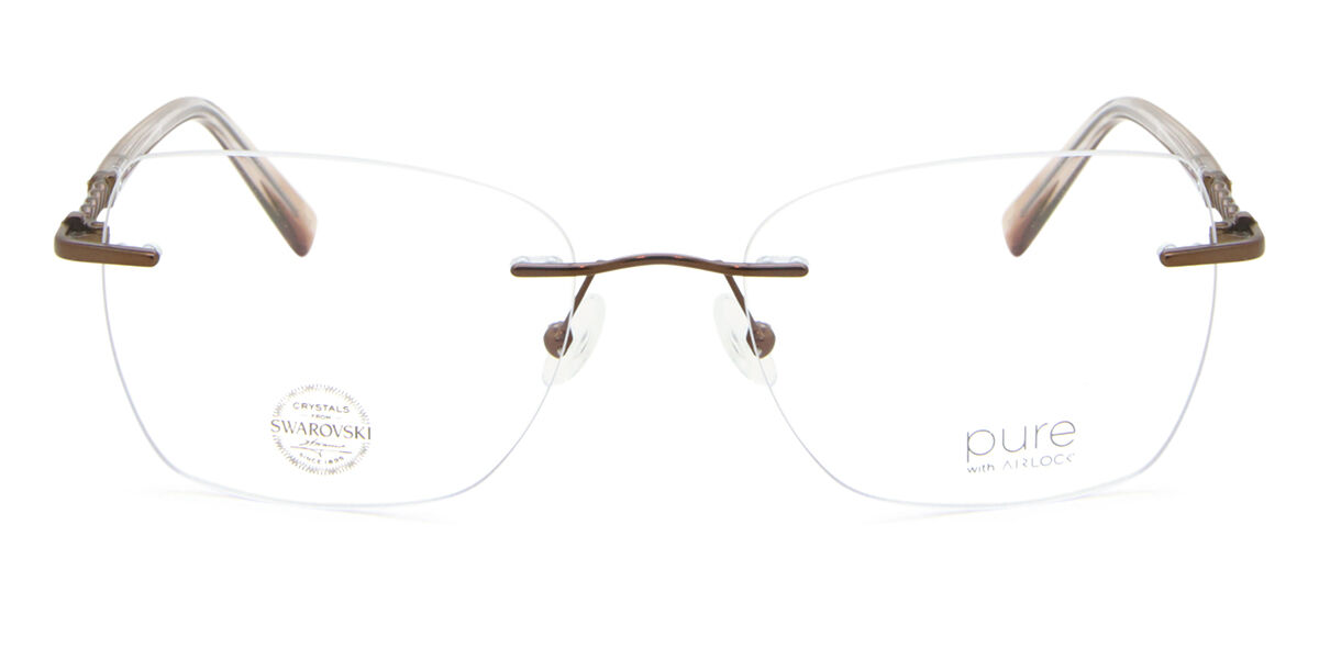 Image of Pure AIRLOCK CHARMED 200 770 Óculos de Grau Rose-Dourados Masculino BRLPT