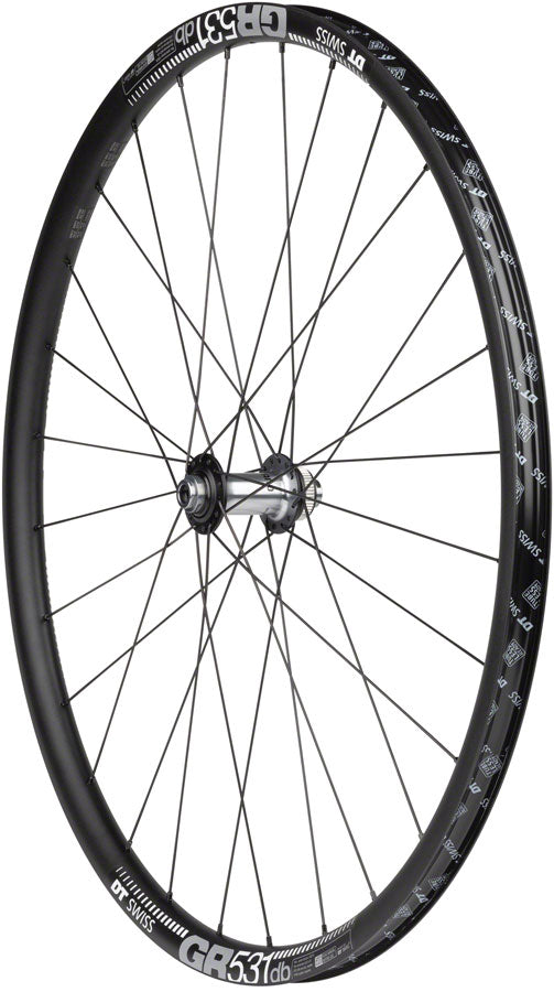 Image of Quality Wheels Shimano Ultegra/DT GR531 Front Wheel - 700c 12 x 100mm Center-Lock Black