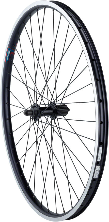 Image of Quality Wheels Value HD Series Rear Wheel - 700 QR x 135mm Rim Brake HG 10 Black