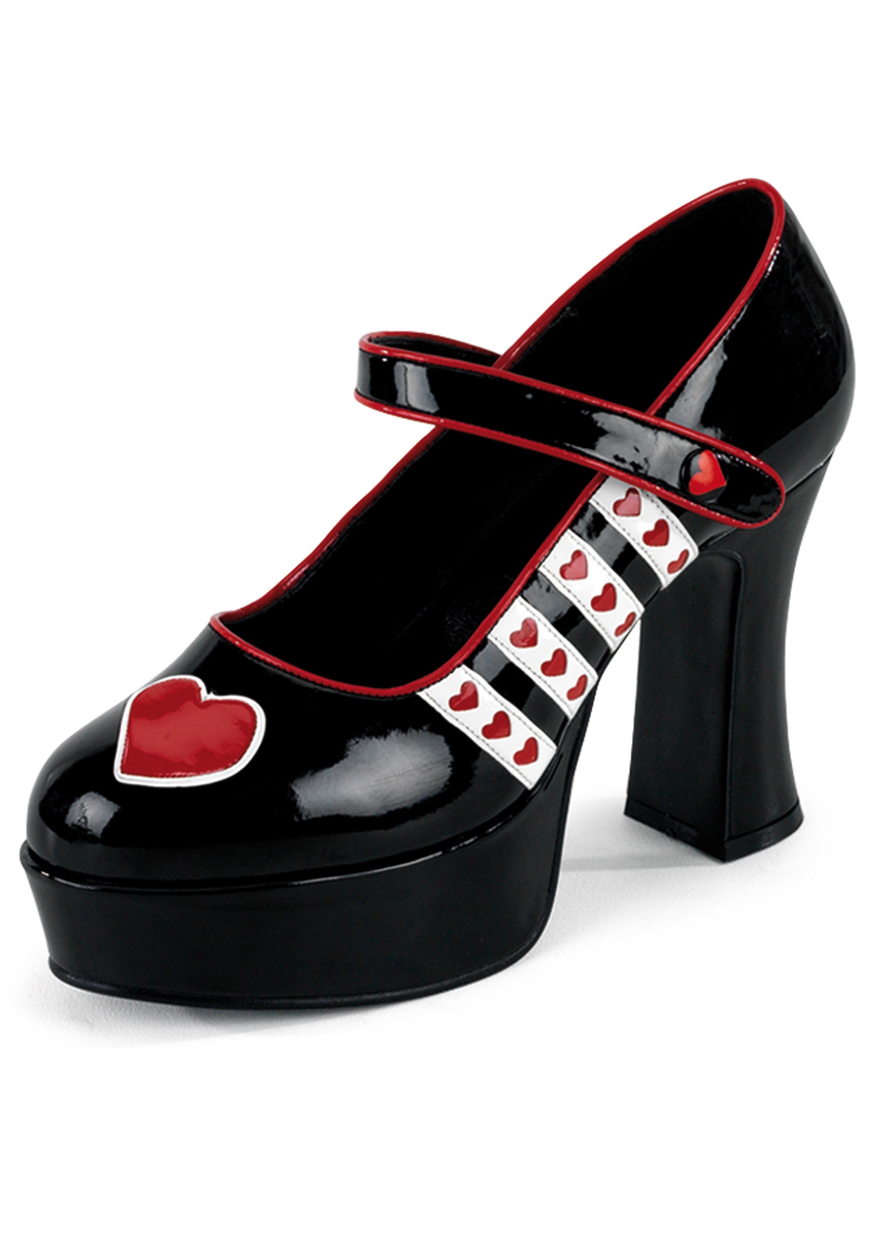Image of Queen of Hearts Shoes ID PLQUE55-8