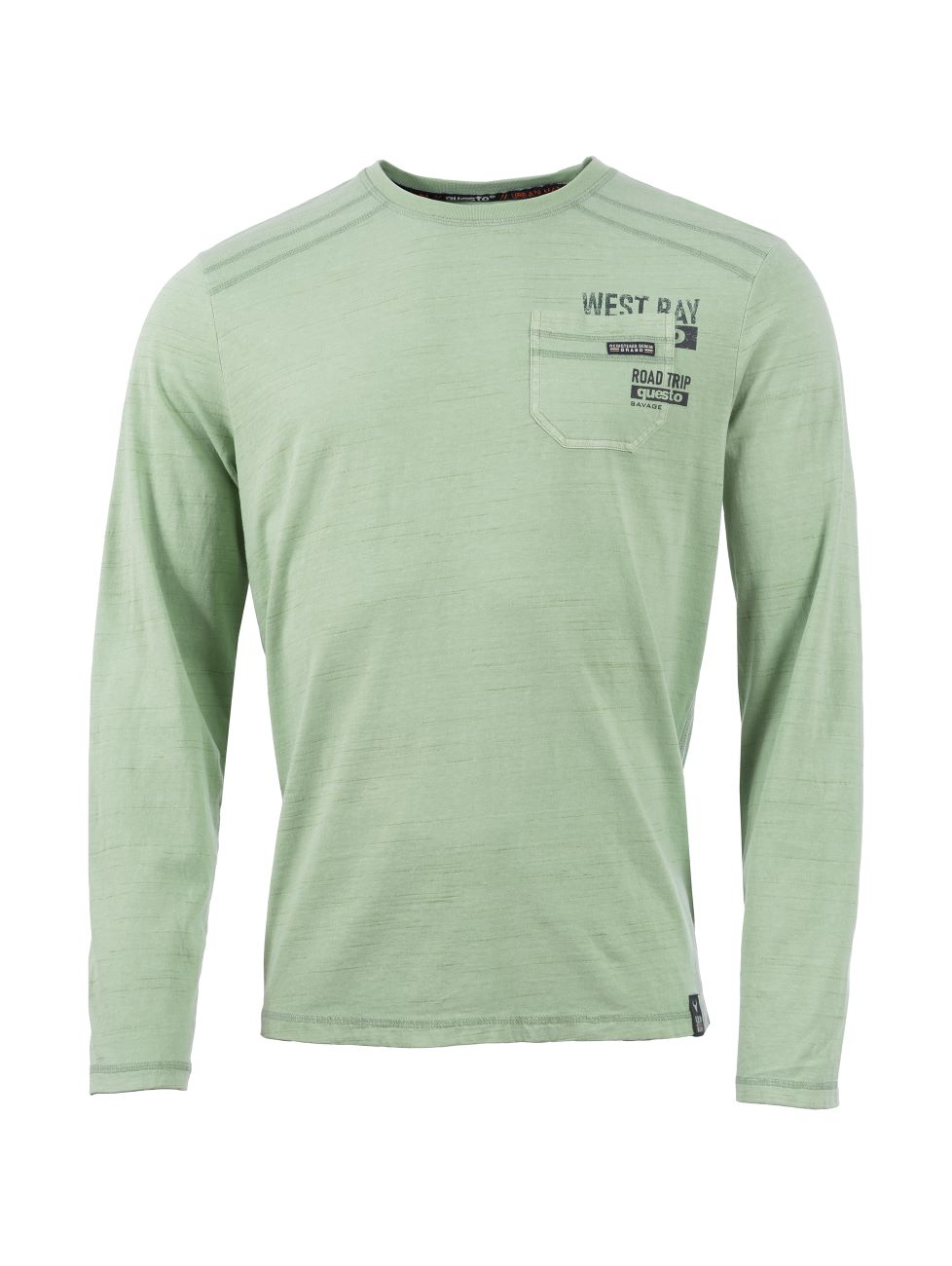 Image of Questo Langarmshirt GarveyQU mineral green