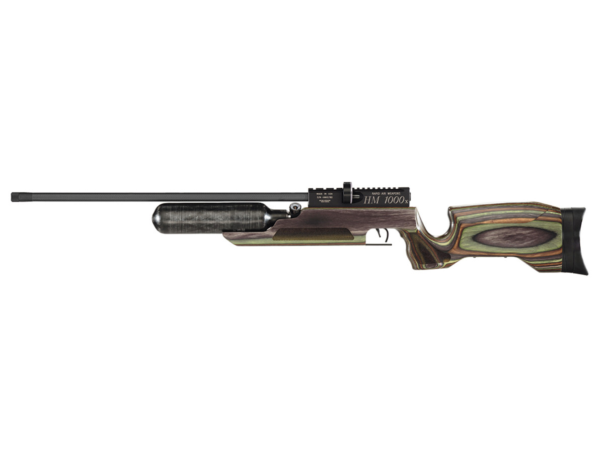 Image of RAW HM1000x LRT Air Rifle Camo Laminate No Shroud 022 ID 814136029824