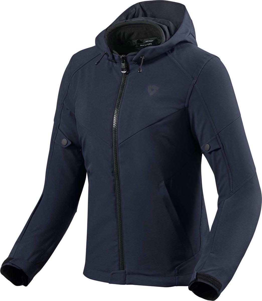 Image of REV'IT! Afterburn Lady Dark Navy CE Jacke Größe 38