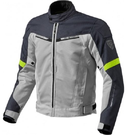 Image of REV'IT! Airwave 2 Silber Neon Gelb CE Jacke Größe S