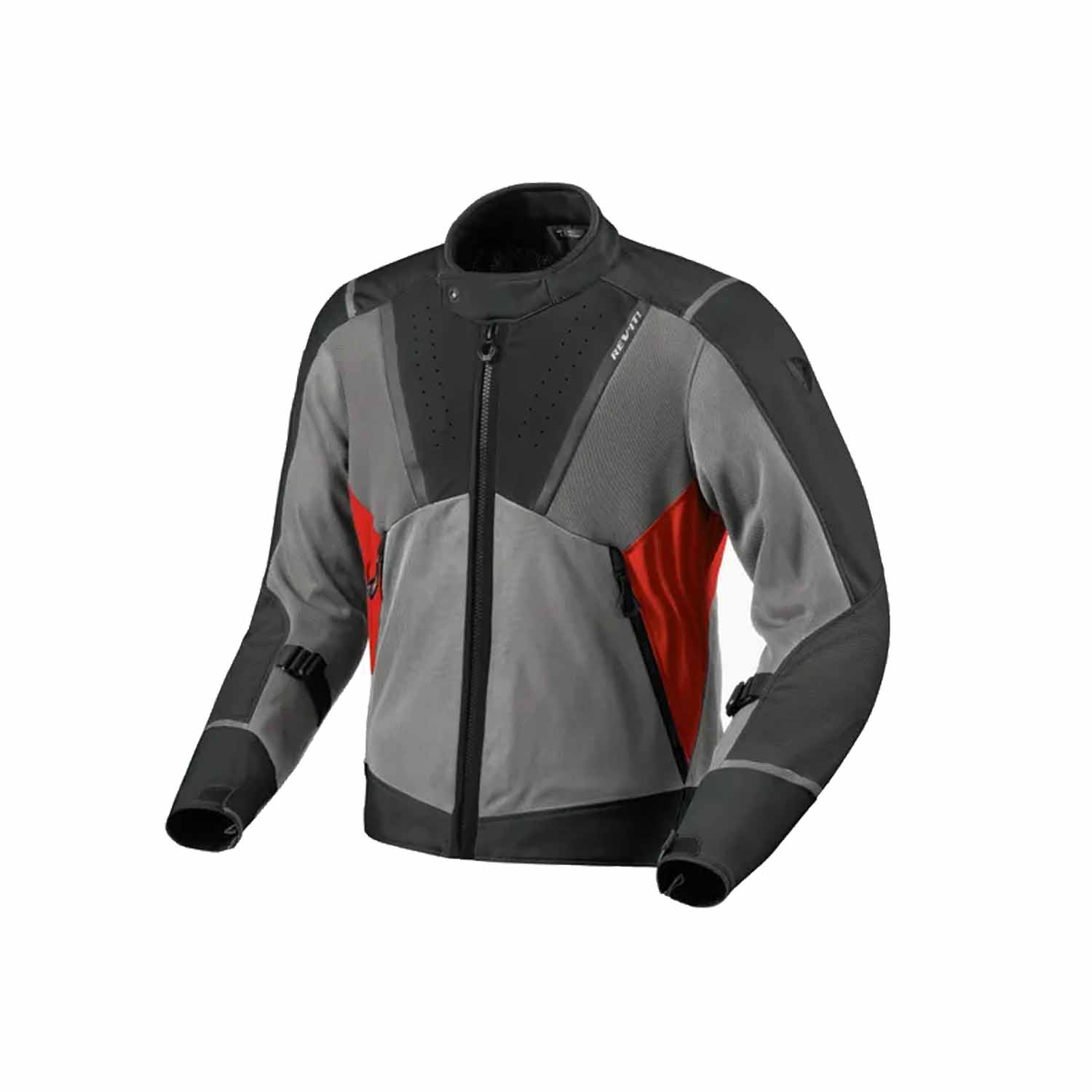 Image of REV'IT! Airwave 4 Jacket Anthracite Red Size 2XL ID 8700001385688