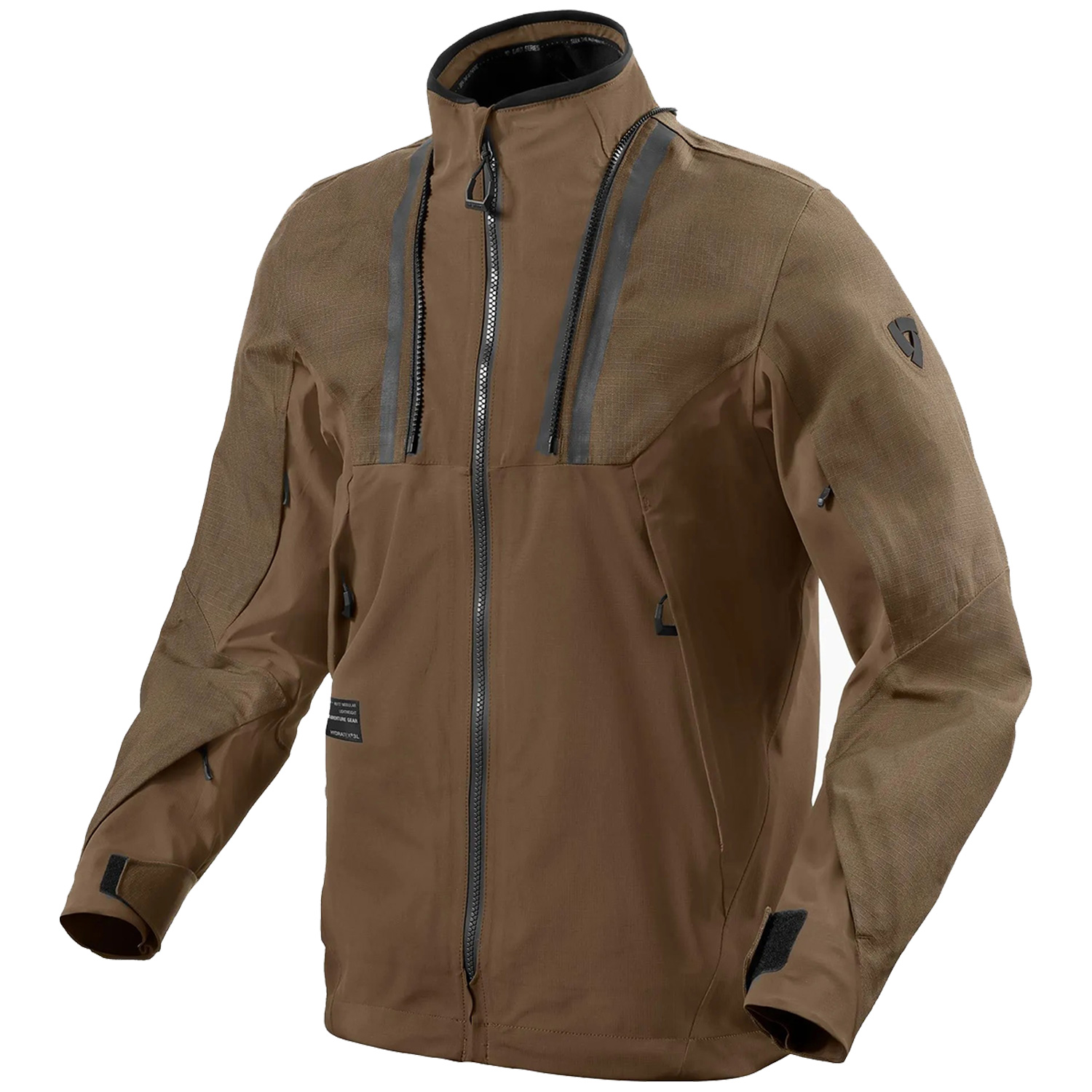Image of REV'IT! Component 2 H2O Jacket Brown Size S ID 8700001370691