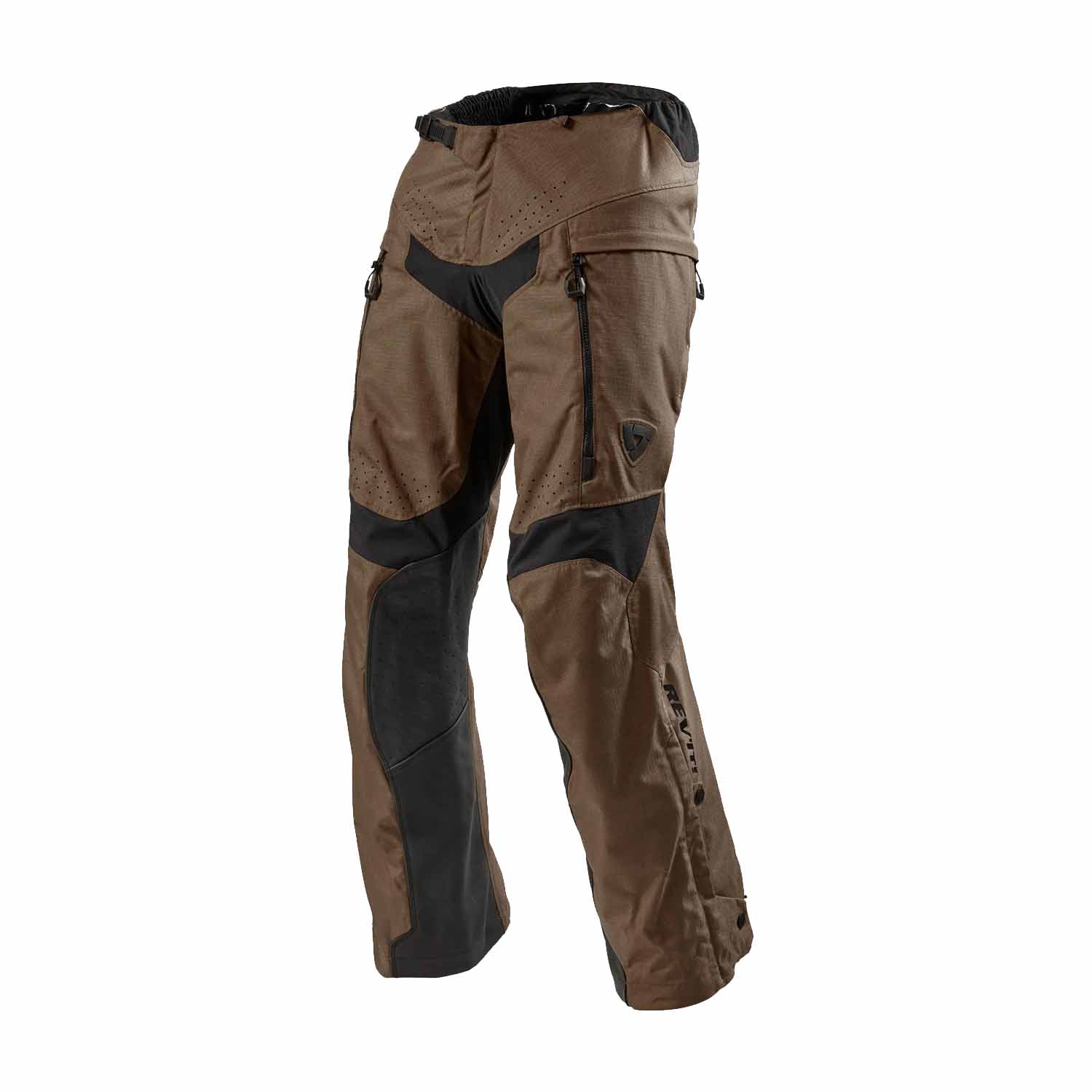 Image of REV'IT! Continent Pants Brown Standard Motorcycle Pants Größe 2XL