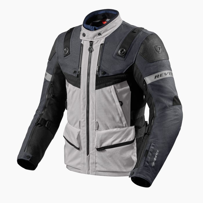 Image of REV'IT! Defender 3 GTX Jacket Silver Anthracite Talla 2XL