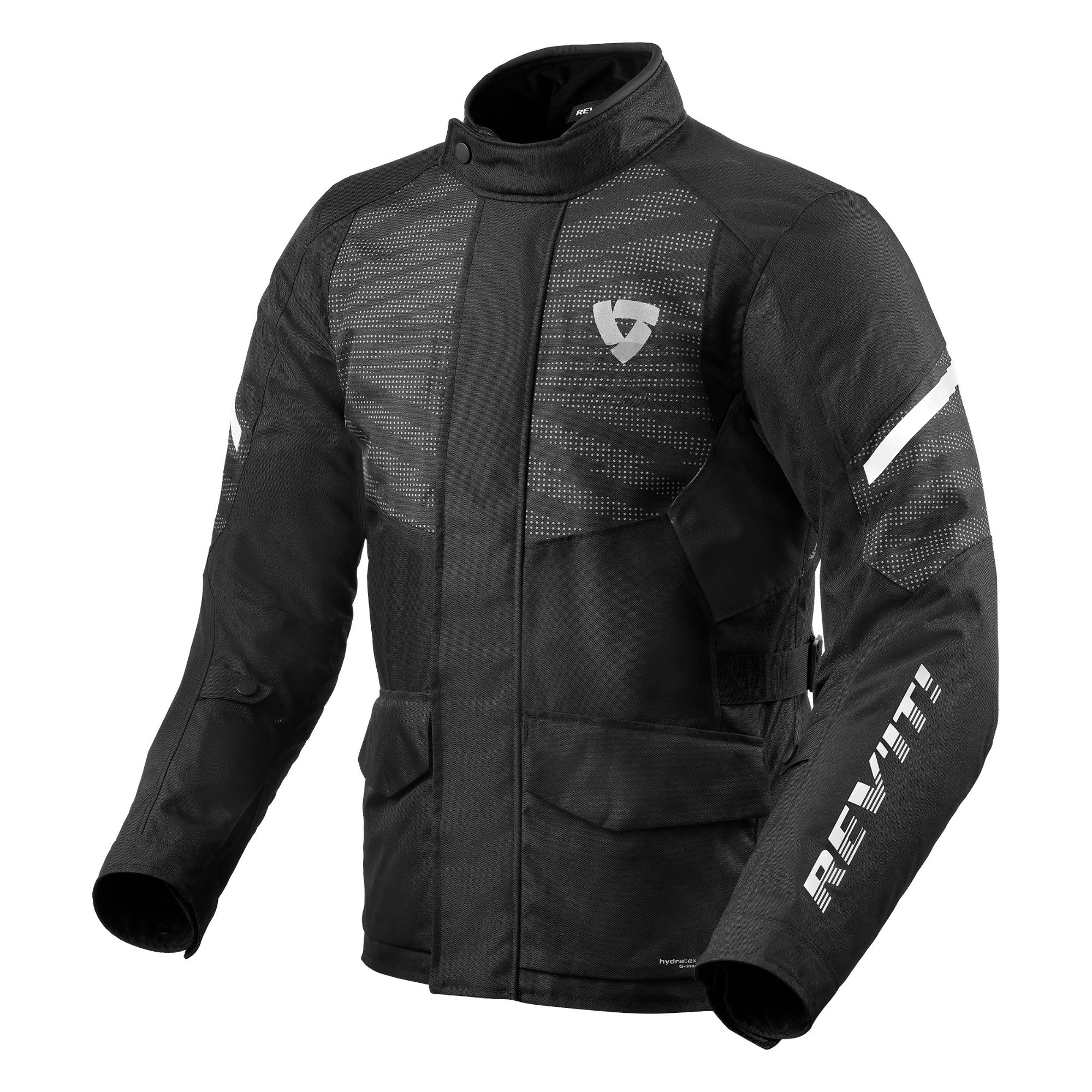Image of REV'IT! Duke H2O Jacket Black Size S ID 8700001331937