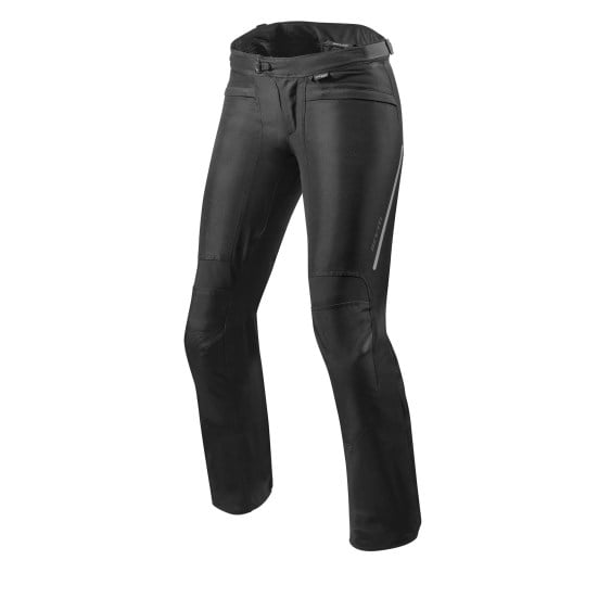 Image of REV'IT! Factor 4 Ladies Short Black Motorcycle Pants Size 36 EN
