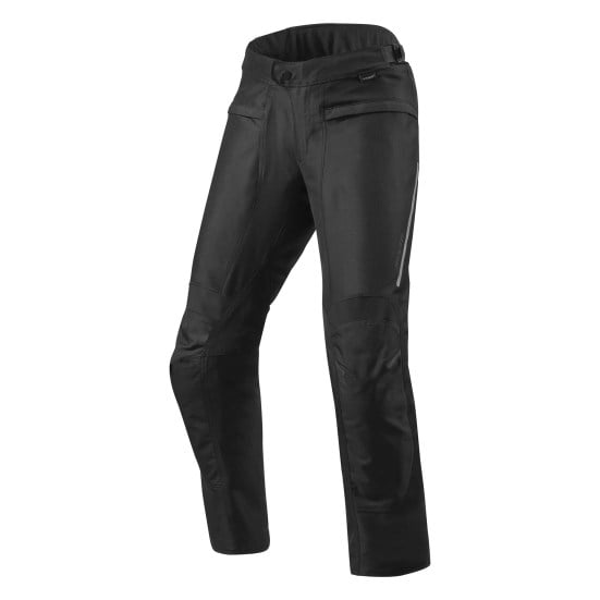 Image of REV'IT! Factor 4 Long Black Motorcycle Pants Size XL EN