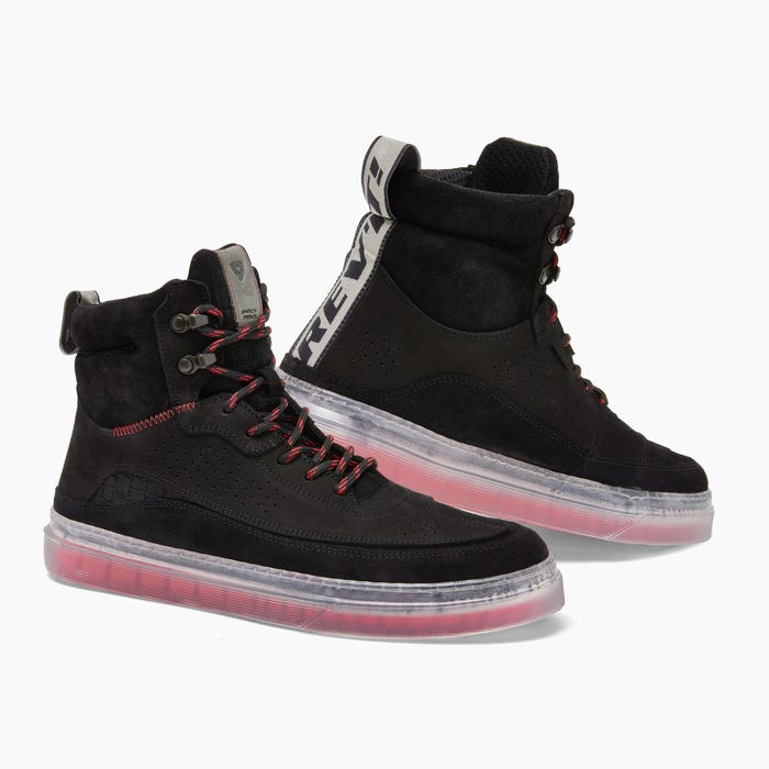 Image of REV'IT! Filter Black Neon Red Size 45 ID 8700001307505