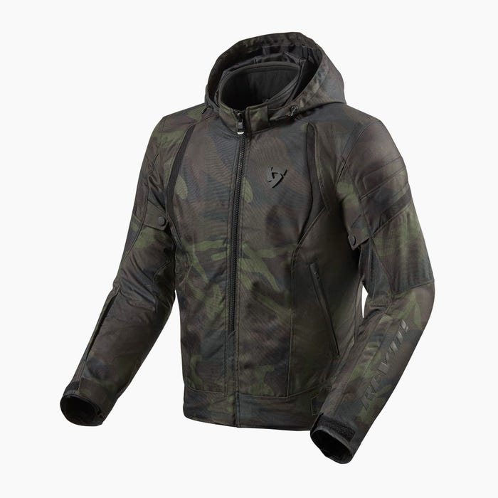 Image of REV'IT! Flare 2 Camo Dark Vert Blouson Taille XYL