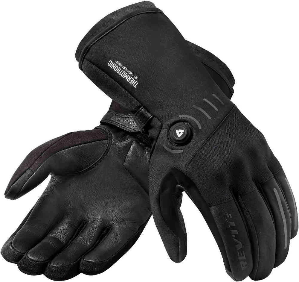 Image of REV'IT! Freedom H2O Heated Gloves Black Size L EN